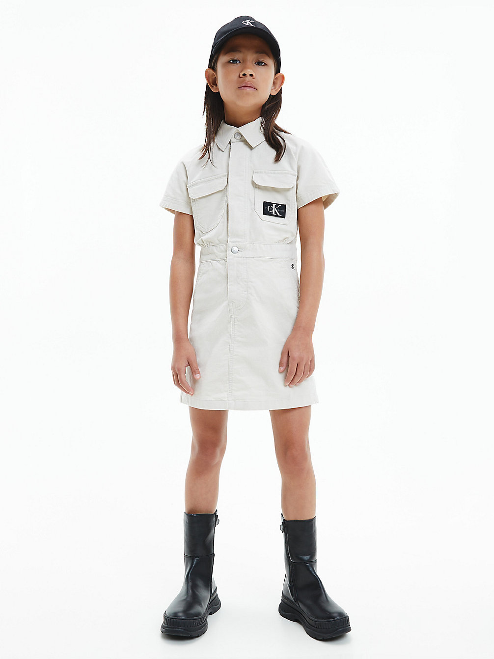 EGGSHELL Corduroy Shirt Dress undefined girls Calvin Klein