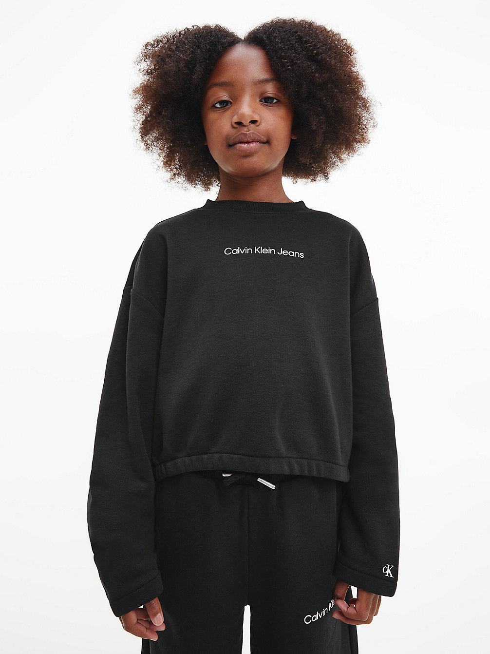 CK BLACK Tracksuit Set undefined girls Calvin Klein