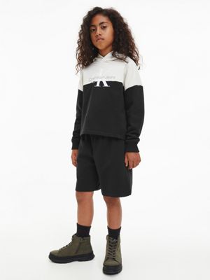 Sudadera color logo y capucha Klein® | IG0IG01764BEH