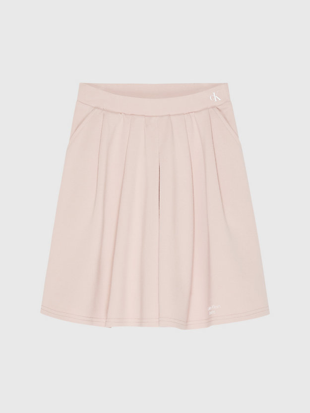 PINK BLOOM Milano Pleated Flared Skirt for girls CALVIN KLEIN JEANS