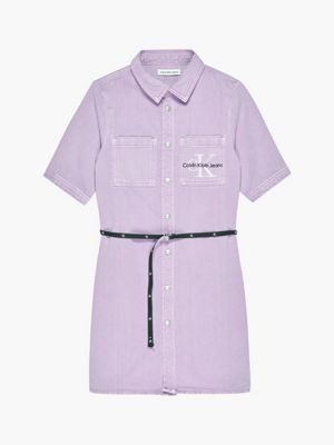Denim Shirt Dress IG0IG01838VDR Calvin | Klein®