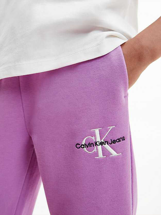 iris orchid relaxed joggers for girls calvin klein jeans