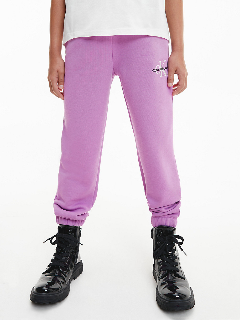 IRIS ORCHID Relaxed Joggers undefined girls Calvin Klein