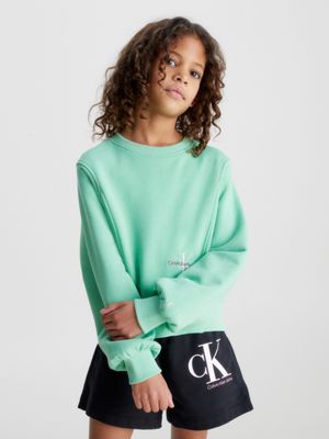 Calvin klein sweatshirt deals girls