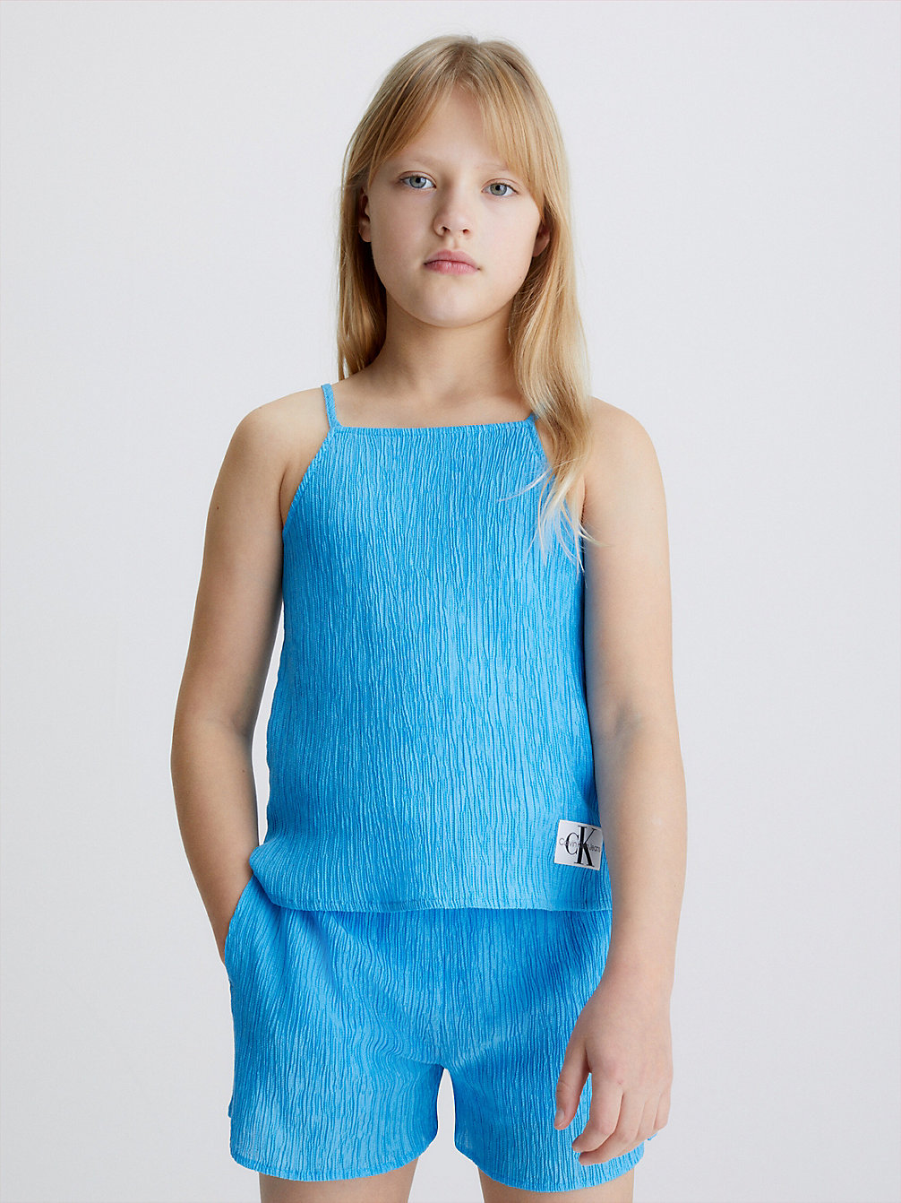 BLUE CRUSH Cami-Top Aus Crinkle Lyocell undefined girls Calvin Klein