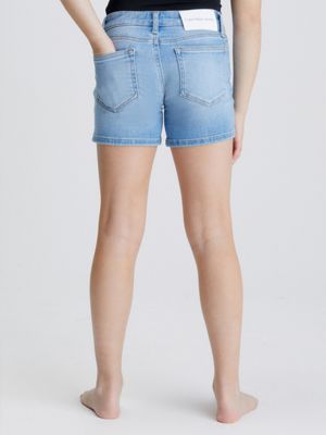 Mid Rise Slim Denim Shorts Calvin Klein® | IG0IG019791A4