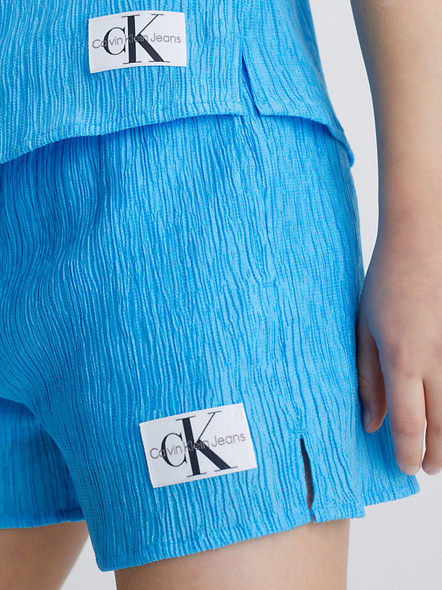 BLUE CRUSH Shorts paperbag de lyocell arrugados de girls CALVIN KLEIN JEANS