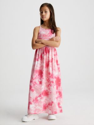 Nauwkeurig Alstublieft Peuter Tie-dye maxi-jurk Calvin Klein® | IG0IG020160JV