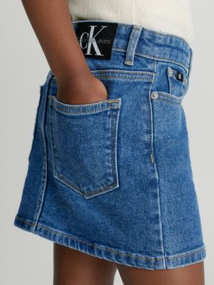 Mini-jupe en jean taille haute Calvin Klein®