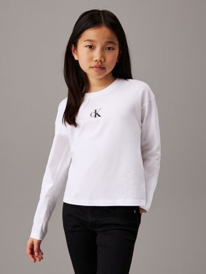 White calvin best sale klein sweatshirt womens