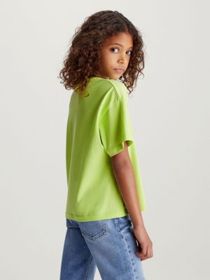 Kastiges T-Shirt aus Baumwolle IG0IG02136LKQ Calvin | Klein®