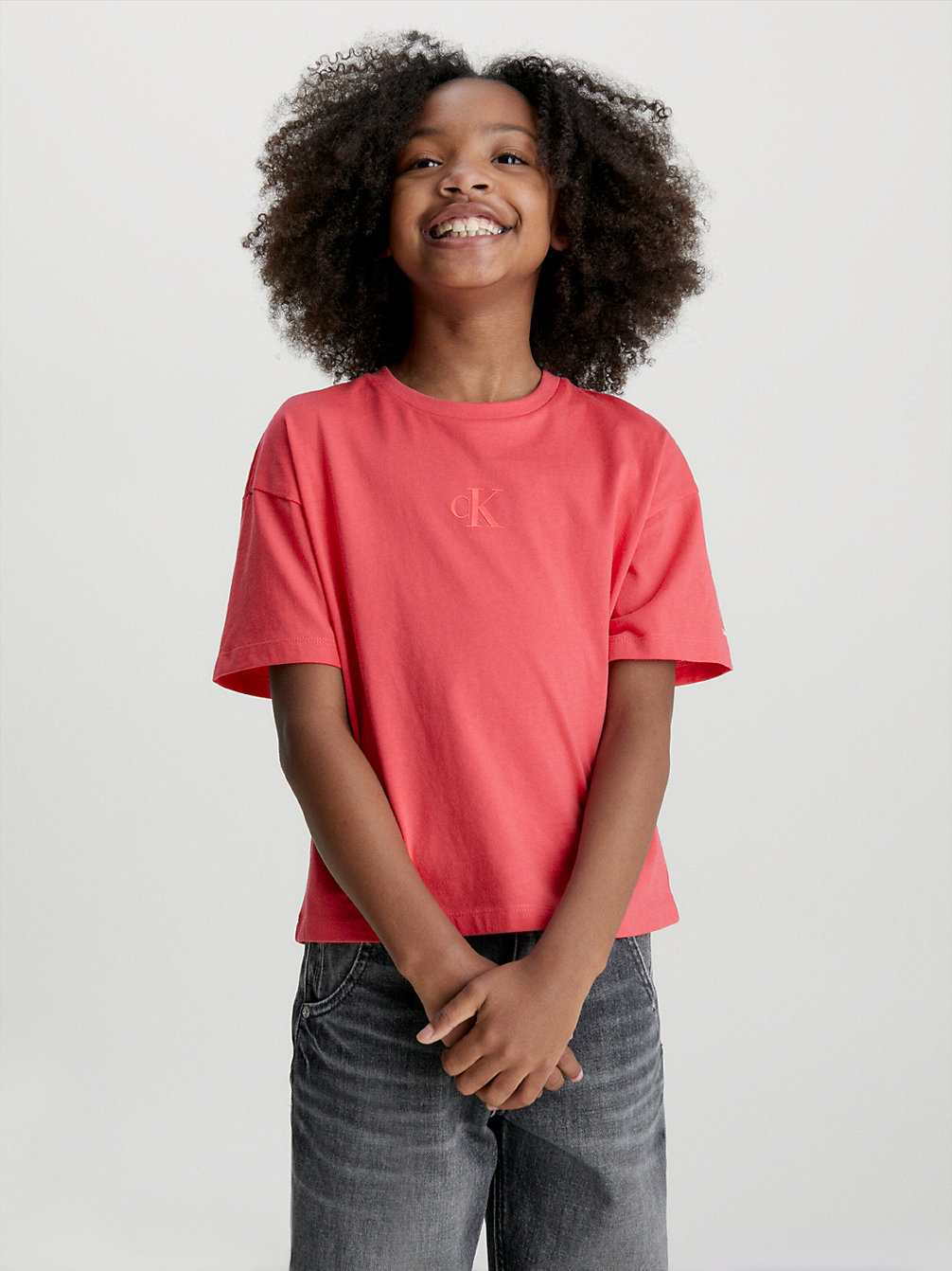 TEABERRY > Pudełkowy T-Shirt > undefined girls - Calvin Klein