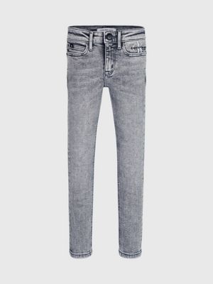 Girls grey best sale skinny jeans