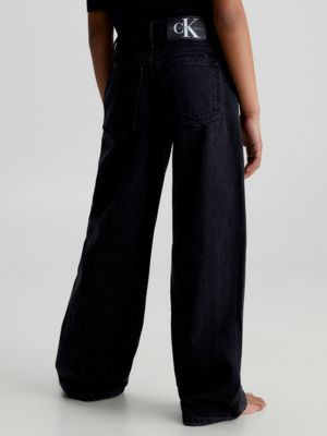 Calvin klein wide cheap leg jeans