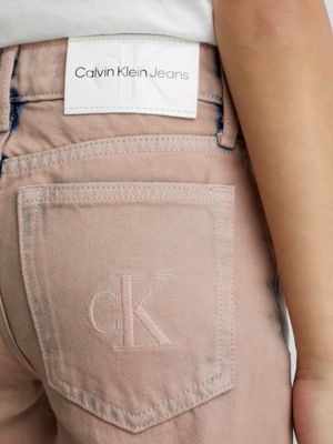 High Rise Straight Overdyed Jeans Calvin Klein® | IG0IG021621CD