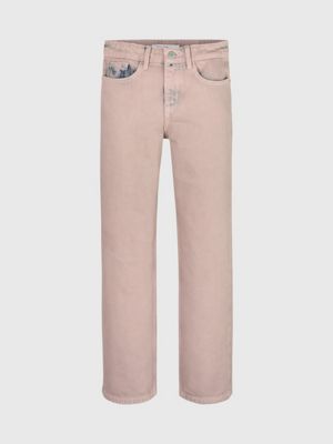 High Rise Straight Overdyed Jeans Calvin Klein® | IG0IG021621CD