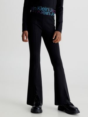 Flared Milano Trousers Klein® Calvin Logo | IG0IG02179BEH
