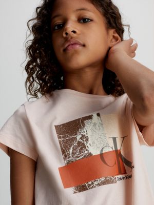 Calvin Klein Girls' Mixed Monogram T-Shirt In Ck Black - FREE* Shipping &  Easy Returns - City Beach United States