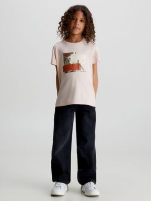 Boxy Logo T-shirt Calvin Klein® | IG0IG02189TLT