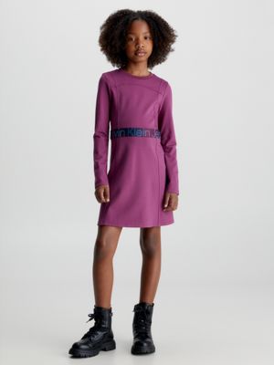 | Milano Logo Dress Flared Klein® IG0IG02230VAC Calvin
