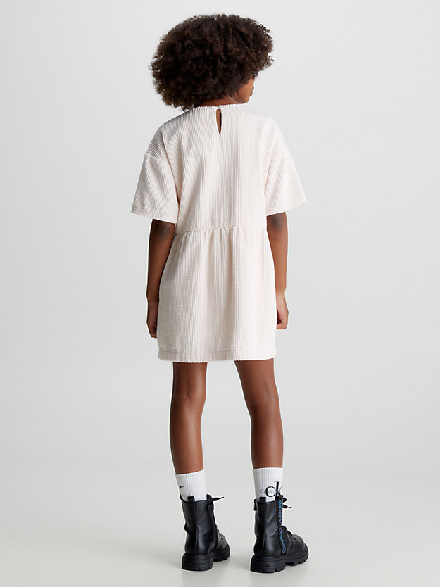 rose clay corduroy dress for girls calvin klein jeans