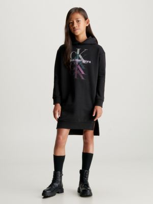 Sweatshirt dress calvin clearance klein