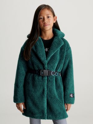 Calvin klein hot sale teddy coat