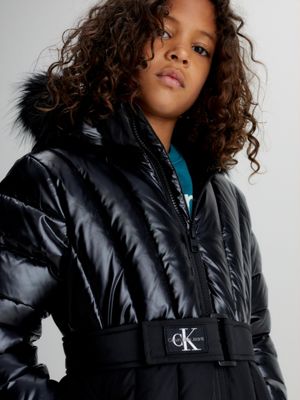 Girls' Puffer Jackets | Calvin Klein®