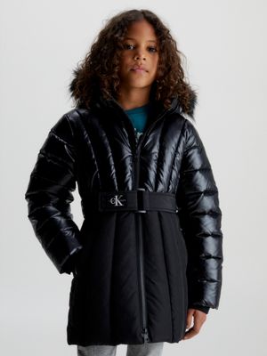 Girls' Puffer Jackets | Calvin Klein®