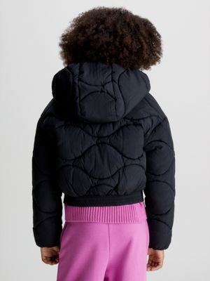 Calvin klein clearance quilted puffer coat