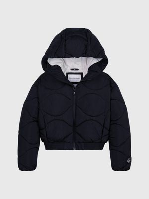 Hooded Quilted Puffer Jacket Calvin Klein IG0IG02245BEH