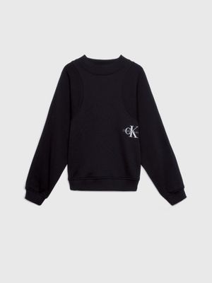 Girls calvin clearance klein sweatshirt