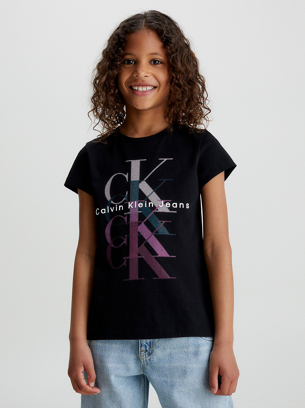 Camiseta Slim Con Logo > CK BLACK > undefined nina > Calvin Klein