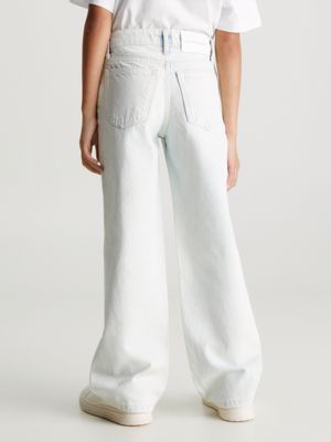 Calvin klein store wide leg jeans