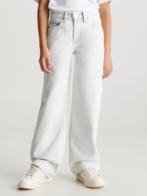 Jeans a vita alta con gamba larga da <seo: ProductKeyword/> Calvin