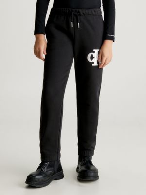 Calvin klein logo hot sale joggers womens