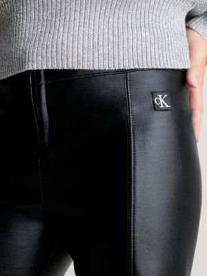 Calvin klein 2024 leather leggings