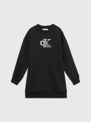 Calvin Klein Jeans sweatshirt with all over logo print black