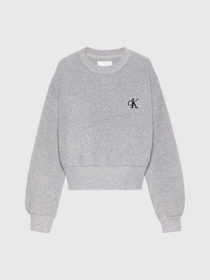 Calvin klein shop jumper grey