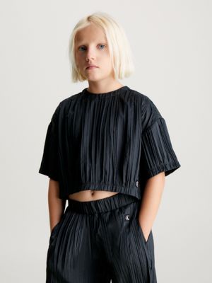 Calvin klein outlet pleated top