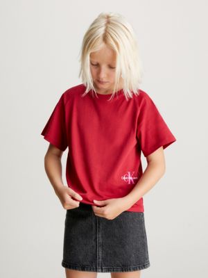 Calvin klein shirt online rood