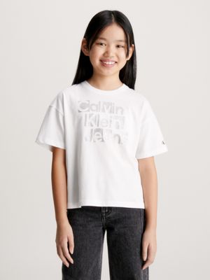 Calvin klein girls on sale top