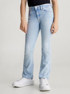 Girls' Low-Rise Flare Jeans - art class™ Light Wash 18