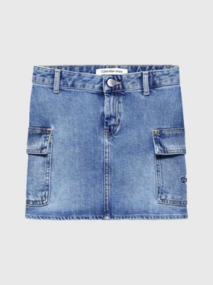 CALVIN KLEIN skirt AUTHENTIC MID BLUE Blue for girls