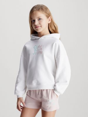 Calvin Klein Girls Logo Tape Zip Through Set - Kids Life Clothing