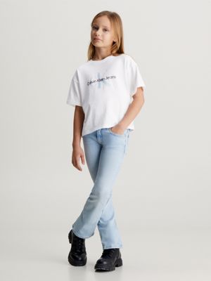 Boxy Monogram T-shirt Calvin Klein® | IG0IG02434YAF