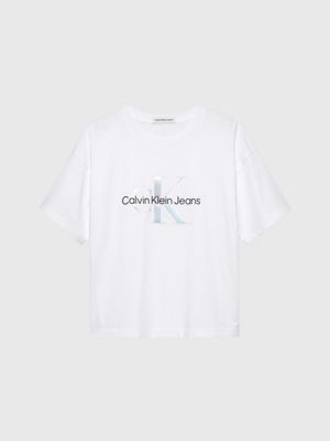 Boxy Monogram T-shirt Calvin Klein® | IG0IG02434YAF