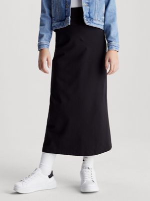 Skirts CALVIN KLEIN JEANS Corduroy Skirt Ck Black