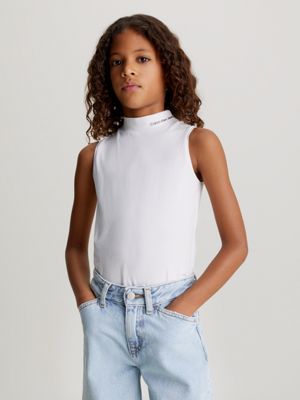 Calvin klein high hot sale neck tank top