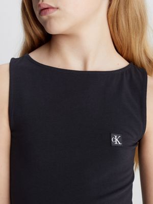 Trägerkleid aus Stretch-Baumwolle IG0IG02498BEH Klein® | Calvin